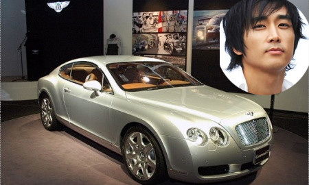 Song Seung Hun là chủ nhân của xe Bentley Continental GT. Song Seung Hun là chủ nhân của xe Bentley Continental GT