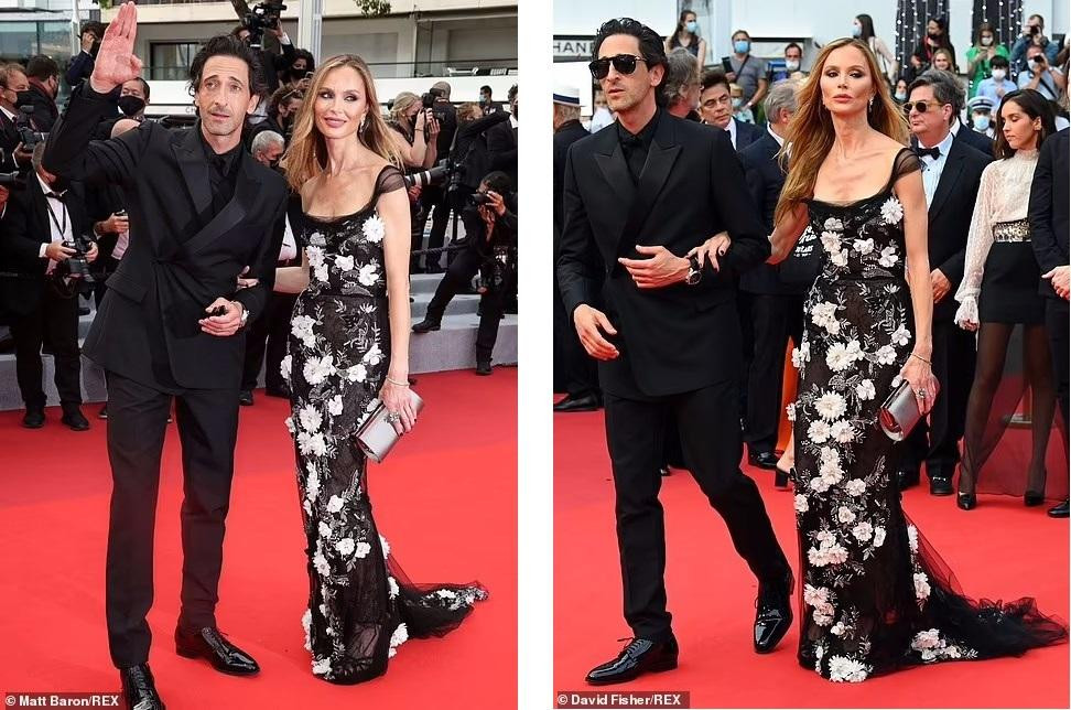 Nam diễn viên Adrien Brody và bạn gái, nhà thiết kế Georgina Chapman.