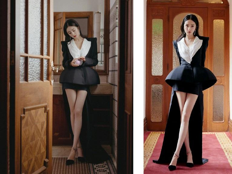 Cũng tại sự kiện này, Dương Mịch mặc bộ cánh bất đối xứng đen-trắng trong bộ sưu tập Thu Đông 2021 của nhà mốt Hà Lan Ronald van der Kemp. Cũng tại sự kiện này, Dương Mịch mặc bộ cánh bất đối xứng đen-trắng trong bộ sưu tập Thu Đông 2021 của nhà mốt Hà Lan Ronald van der Kemp.