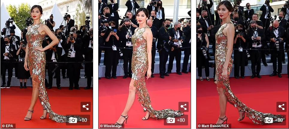 Ngôi sao "Con nhà siêu giàu châu Á" Gemma Chan nền nã, quý phái.