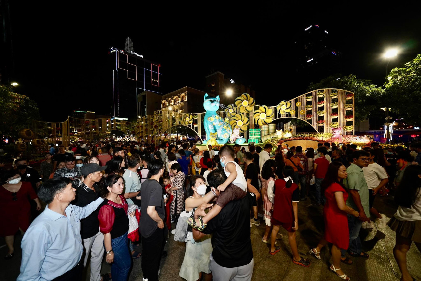 Không khí đón Tết Quý Mão trên cả nước ảnh 12