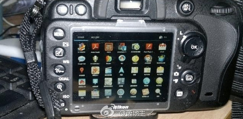 diện của hệ điều hành iOS và Android trên máy DSLR