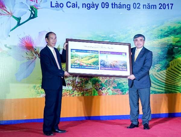 Phát hành đặc biệt bộ tem bưu chính “Năm du lịch quốc gia 2017 – Lào Cai – Tây Bắc” ảnh 2