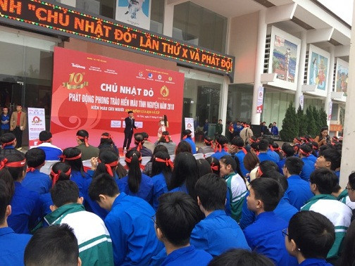 Nô nức ngày hội Chủ Nhật Đỏ tại Hà Tĩnh ảnh 14