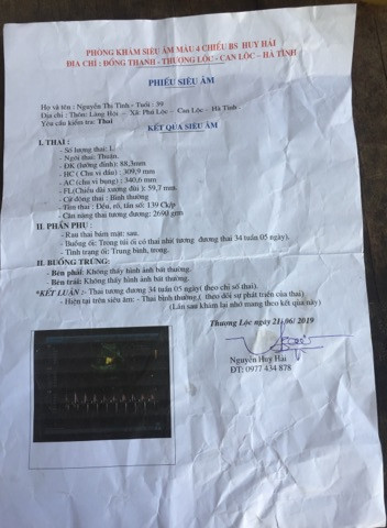 Bất ngờ kết quả siêu âm vụ thai nhi tử vong có vết thương trên cổ ảnh 1