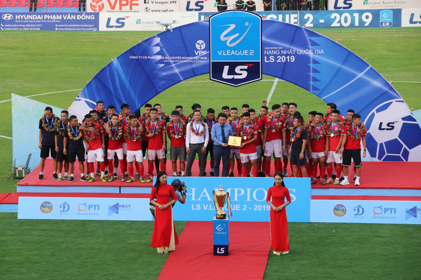 Hồng Lĩnh Hà Tĩnh vô địch Giải hạng nhất quốc gia 2019 ảnh 2