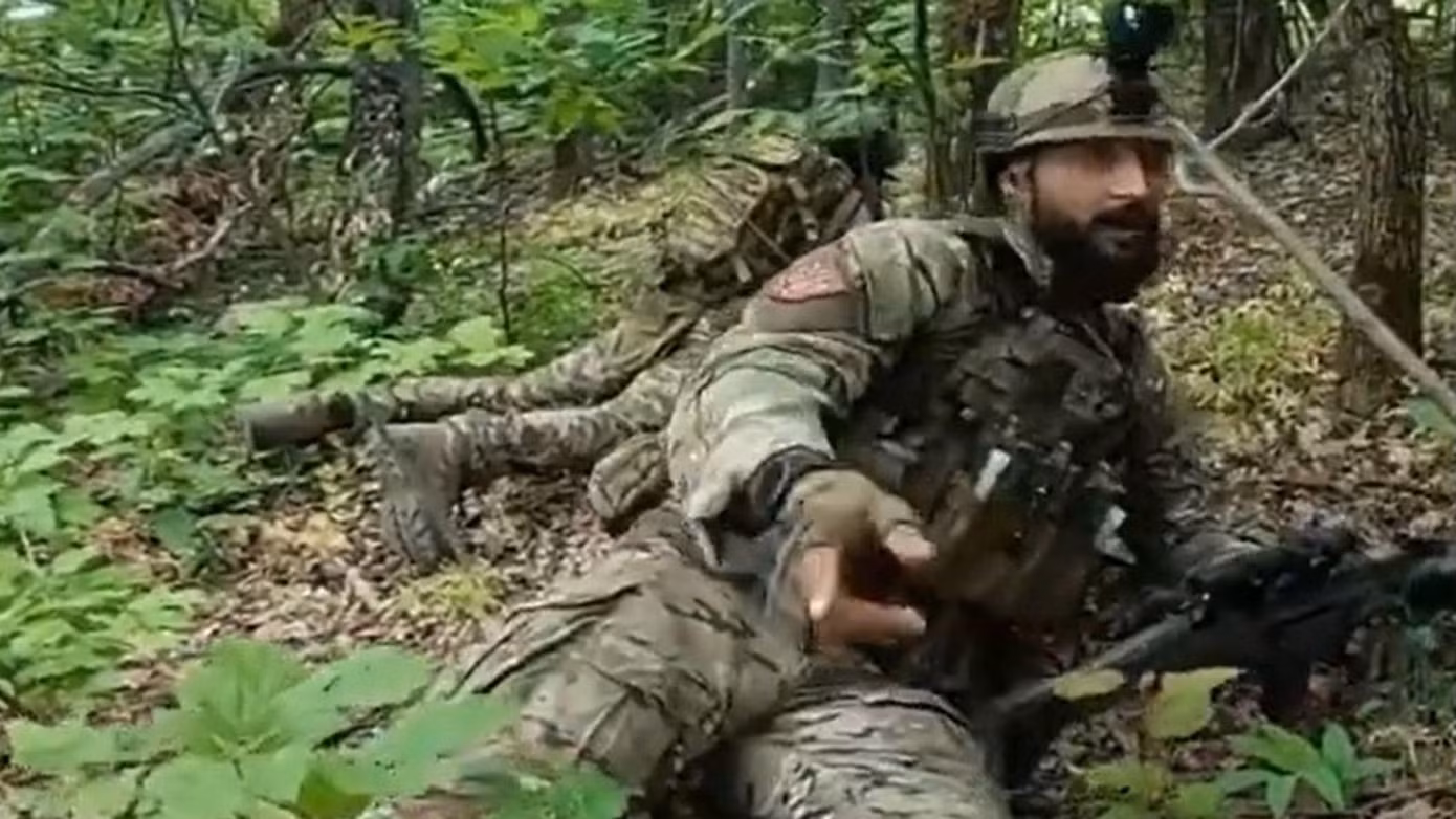 Ben Grant là thành viên nhóm lính đánh thuê nước ngoài hiện đang hoạt động ở Ukraine. Ảnh: Sky News