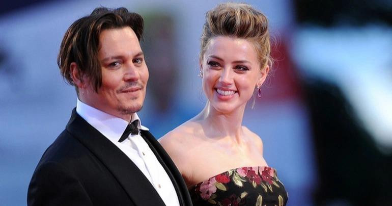 Johnny Depp và Amber Heard khi còn hạnh phúc (Ảnh: DM).