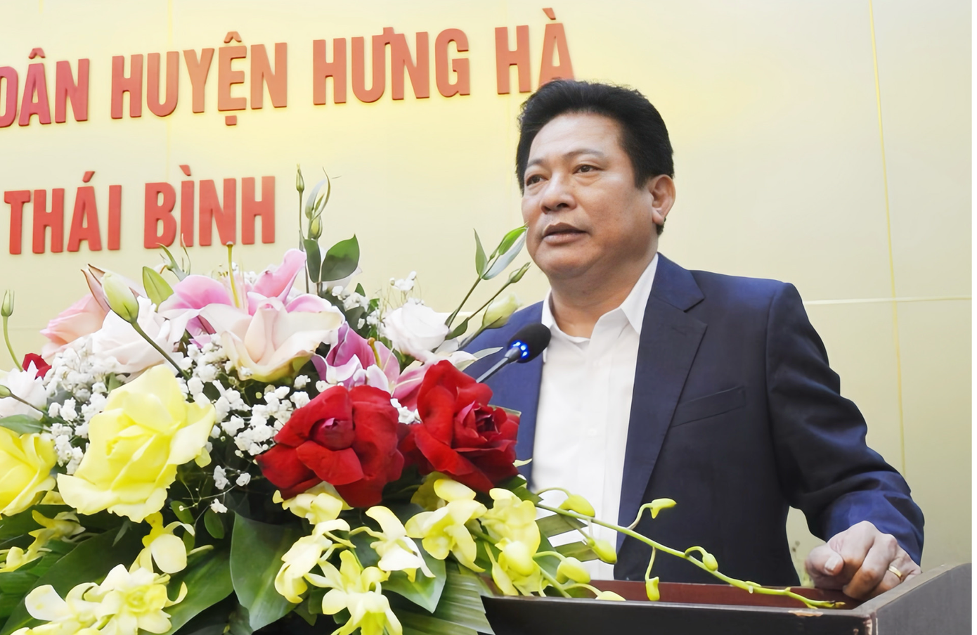 Ông Nguyễn Xuân Dương Ảnh: Cổng TTĐT huyện Hưng Hà