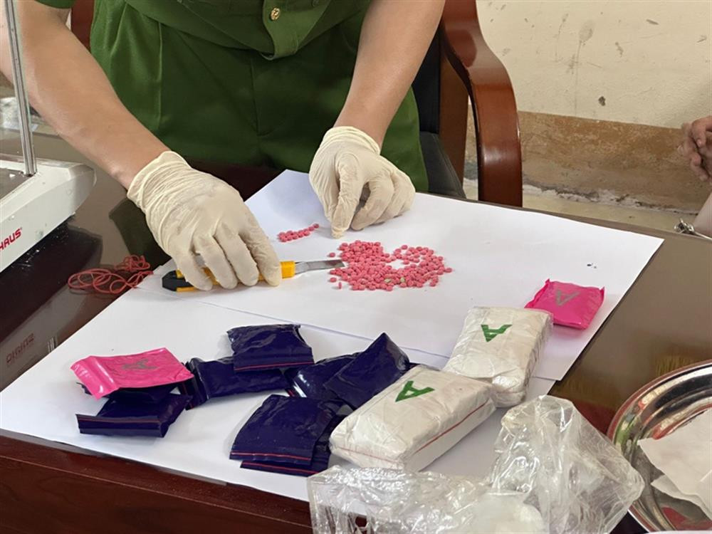 Số ma tuý là tang vật vụ án. Ảnh: CA.