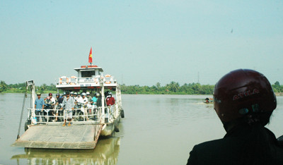 Cù lao Phố nhìn từ trung tâm thành phố Biên Hòa 