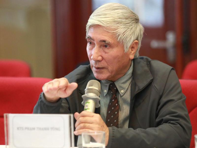 KTS Phạm Thanh Tùng cho rằng, cây cầu Trần Hưng Đạo bắc qua sông Hông phải mang tính hiện tượng, biểu tượng của Thủ đô. Do đó, Hà Nội cần thi tuyển phương án kiến trúc theo quy định, đồng thời tổ chức lấy ý kiến cộng đồng.