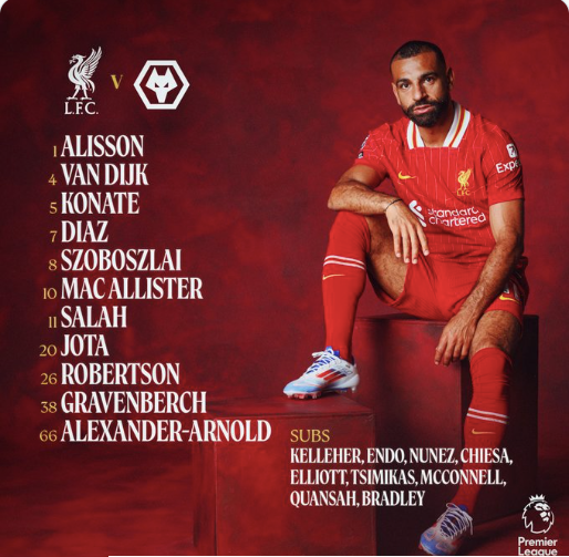 Liverpool thắng nhẹ Wolves trong ngày Salah ghi bàn thứ 101 tại Anfield ảnh 1