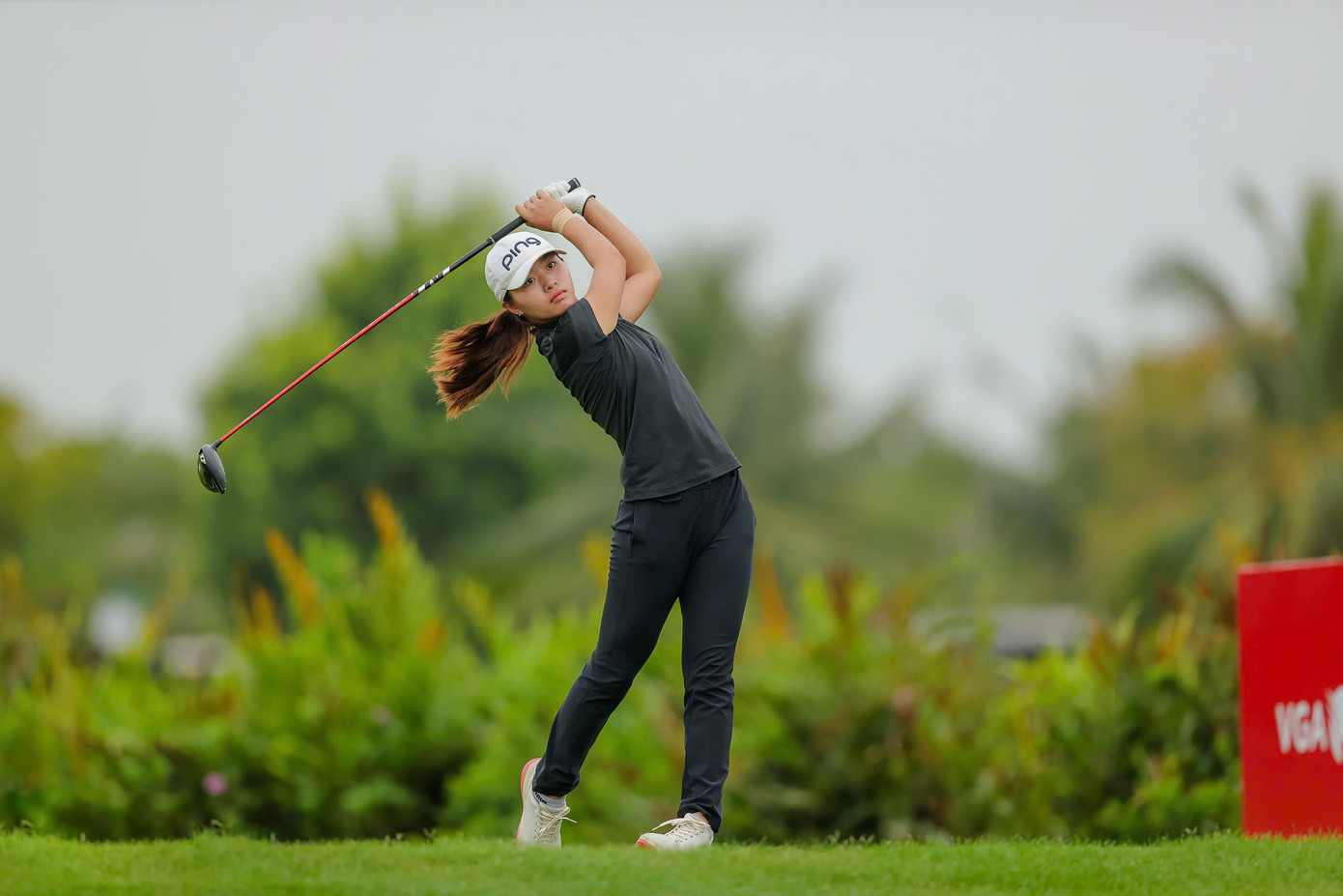 Golfer nữ hàng đầu Việt Nam Lê Chúc An. Ảnh: R&amp;A