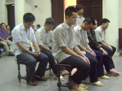 Các bị cáo tại tòa sáng 29 -10. Các bị cáo tại tòa sáng 29 -10