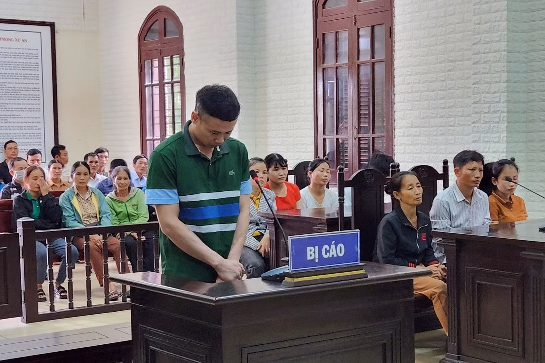 Bị cáo Vinh ăn năn trước phiên toà sơ thẩm