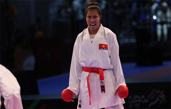 Chuyện ít biết sau tấm HCV của nữ võ sĩ karate Thu Hiền ảnh 1