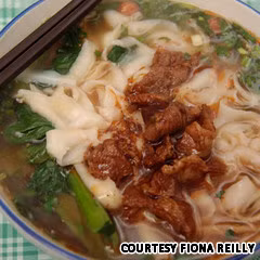 Món súp mỳ ở tỉnh Tây An, Trung Quốc