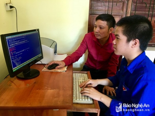 Lộ diện cao thủ tin học trẻ tại Nghệ An ảnh 3