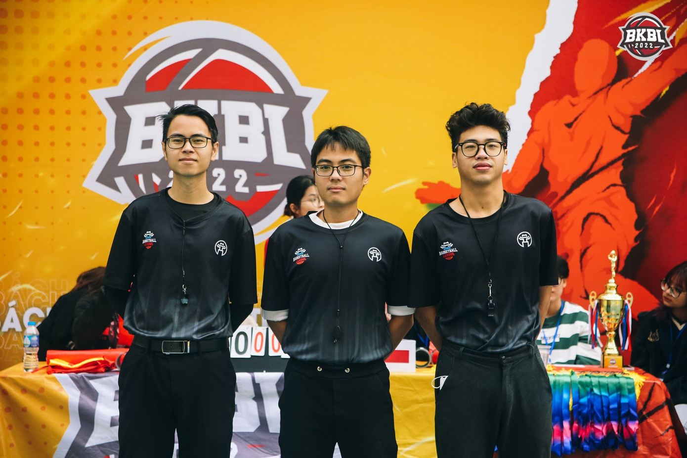 Thế Trung hy vọng có thêm cơ hội phát triển với nghề trọng tài bóng rổ. Ảnh: HUST Basketball Club. Thế Trung hy vọng có thêm cơ hội phát triển với nghề trọng tài bóng rổ. Ảnh: HUST Basketball Club.