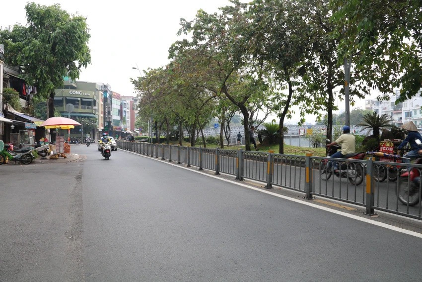 Giao thông qua khu vực đường Trường Sa, Hoàng Sa không còn cảnh ùn ứ như trước.