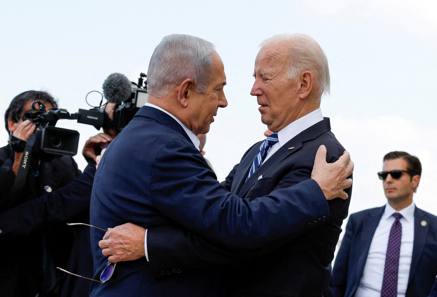 Tổng thống Mỹ Joe Biden và Thủ tướng Israel Benjamin Netanyahu. Ảnh: Reuters Tổng thống Mỹ Joe Biden và Thủ tướng Israel Benjamin Netanyahu. Ảnh: Reuters