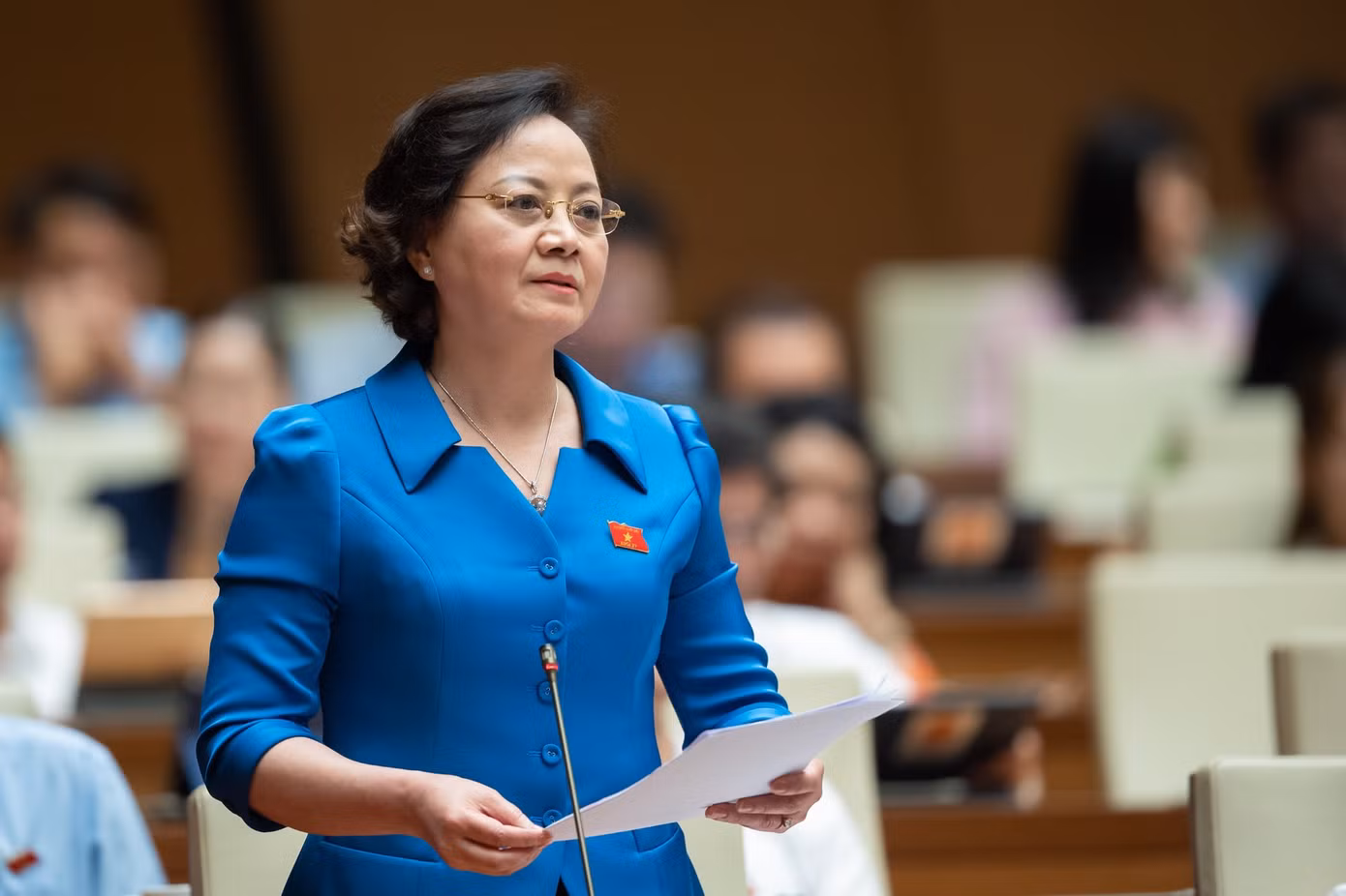 Bộ trưởng Nội vụ Phạm Thị Thanh Trà. Bộ trưởng Nội vụ Phạm Thị Thanh Trà.