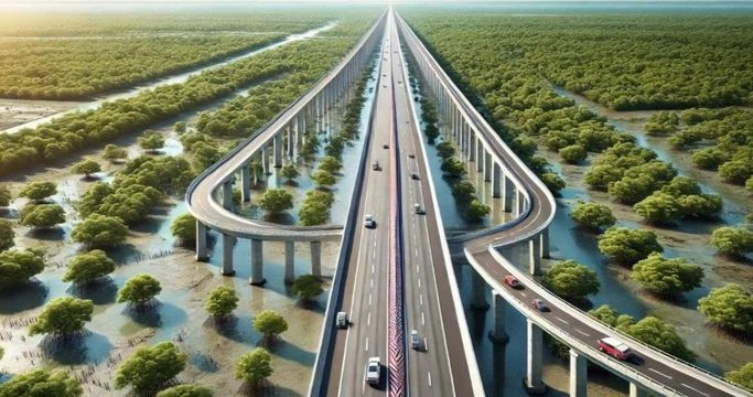 Bảo đảm khởi công tuyến cao tốc từ thành phố Cà Mau đến Đất Mũi trước 2/9. (Ảnh minh họa)