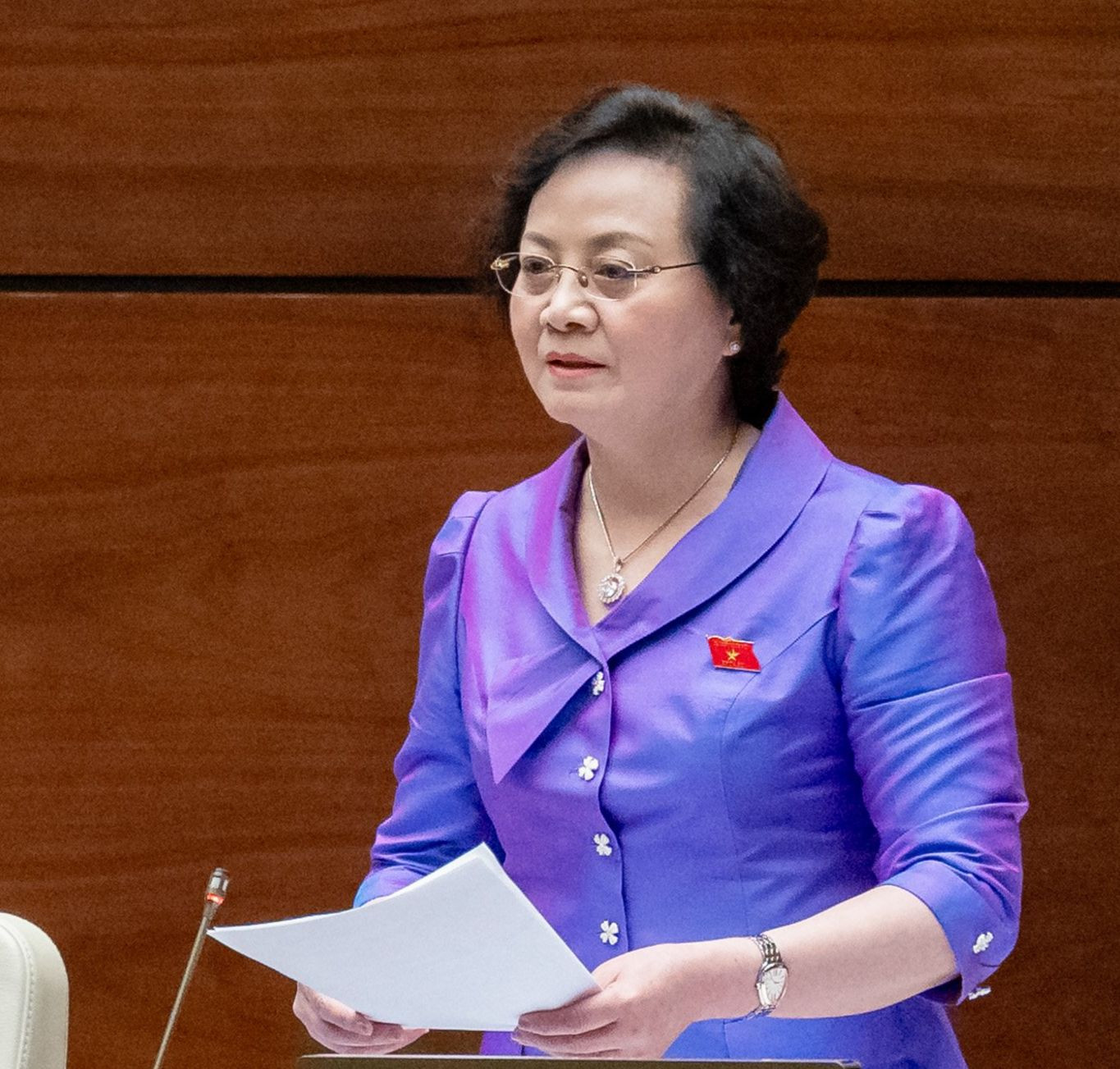 Bộ trưởng Bộ Nội vụ Phạm Thị Thanh Trà.