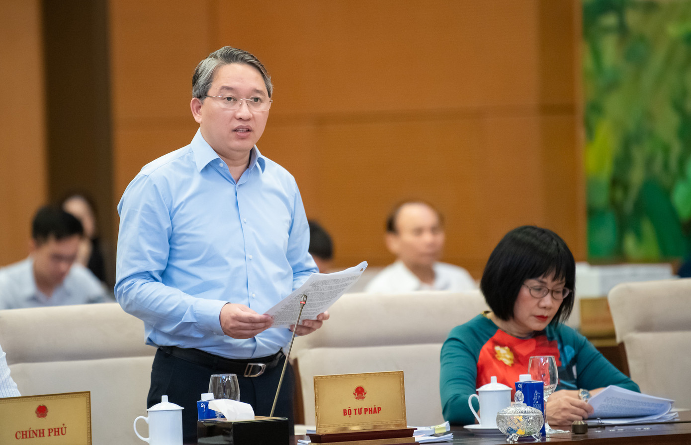 Bộ trưởng Bộ Tư pháp Nguyễn Hải Ninh.