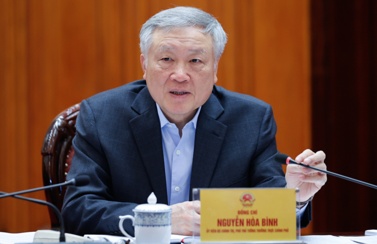 Phó Thủ tướng Thường trực Chính phủ Nguyễn Hòa Bình. Phó Thủ tướng Thường trực Chính phủ Nguyễn Hòa Bình.