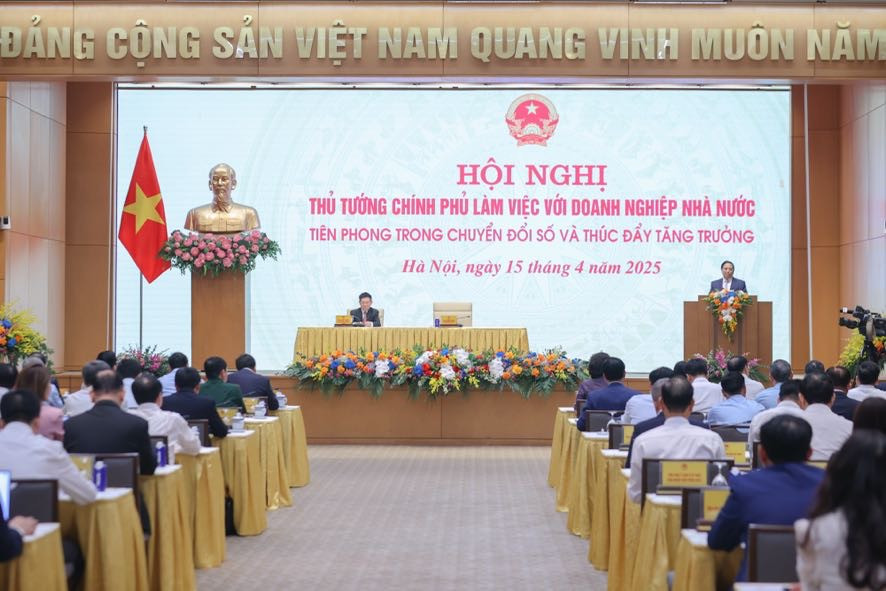 Hội nghị có sự tham gia của 68 doanh nghiệp Nhà nước tiêu biểu. Ảnh: Nhật Bắc. Hội nghị có sự tham gia của 68 doanh nghiệp Nhà nước tiêu biểu. Ảnh: Nhật Bắc.