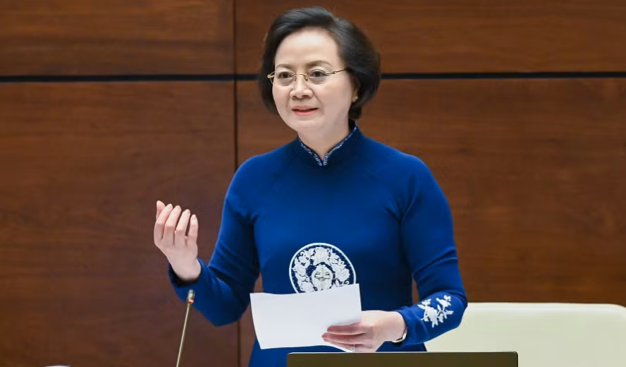 Bộ trưởng Nội vụ Phạm Thị Thanh Trà.