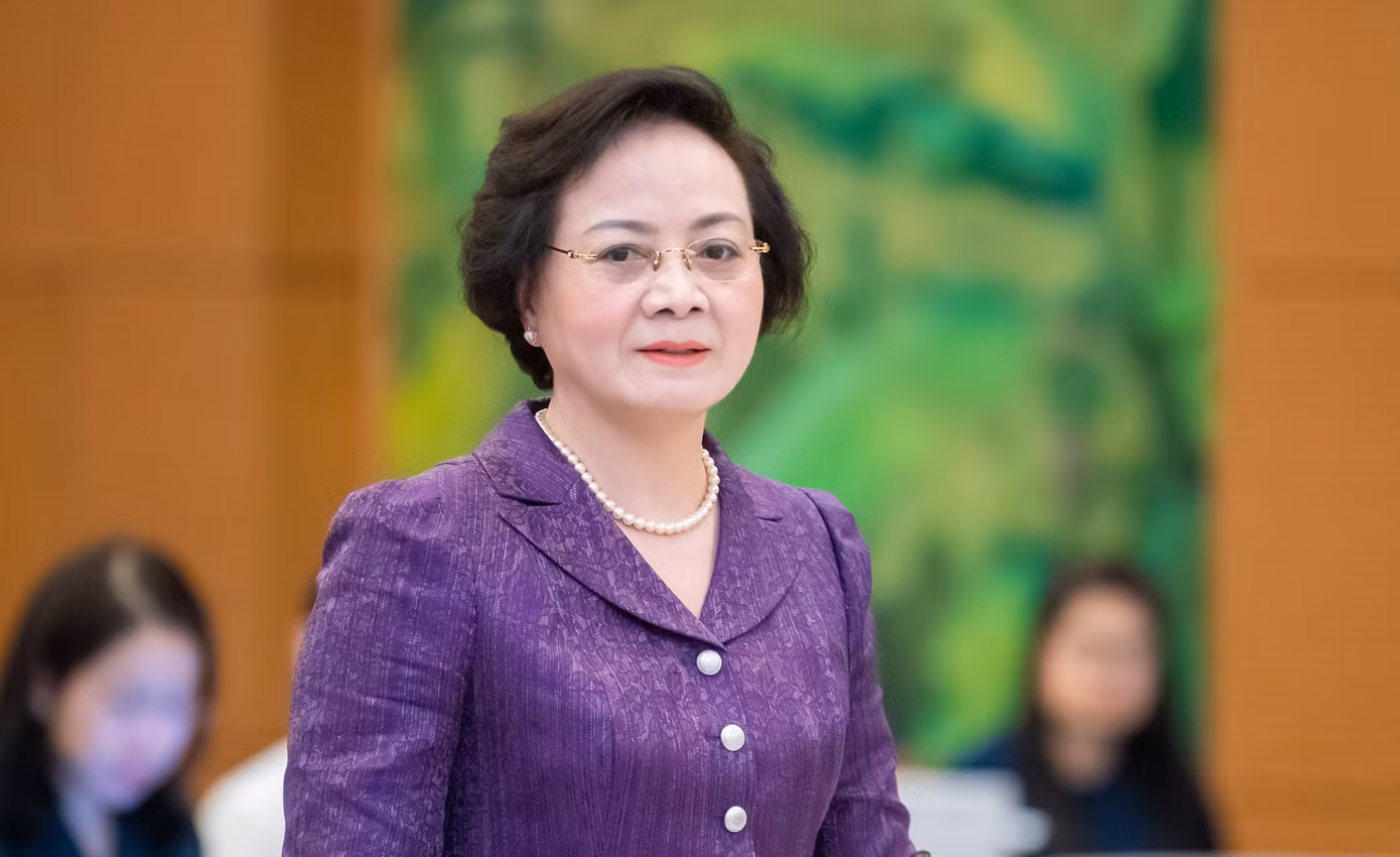 Bộ trưởng Bộ Nội vụ Phạm Thị Thanh Trà. Ảnh: QH