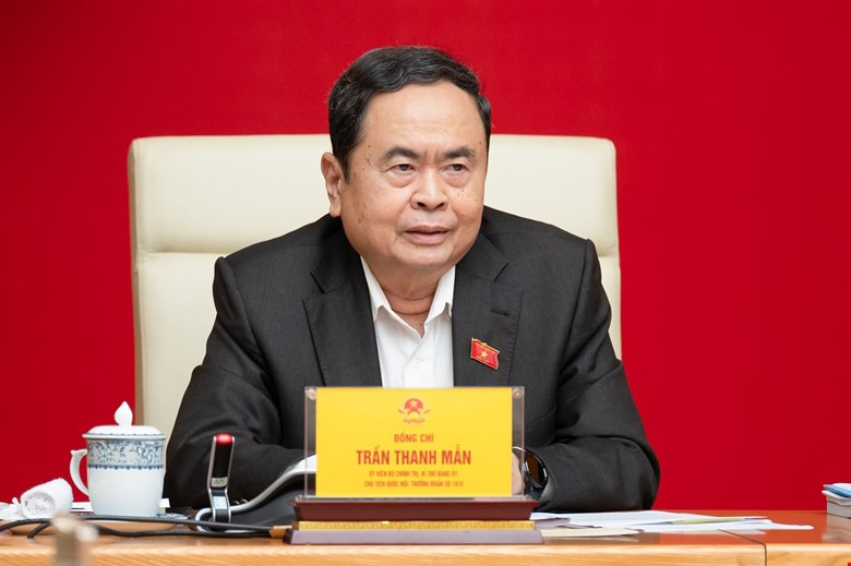 Chủ tịch Quốc hội Trần Thanh Mẫn. (Ảnh: QH)