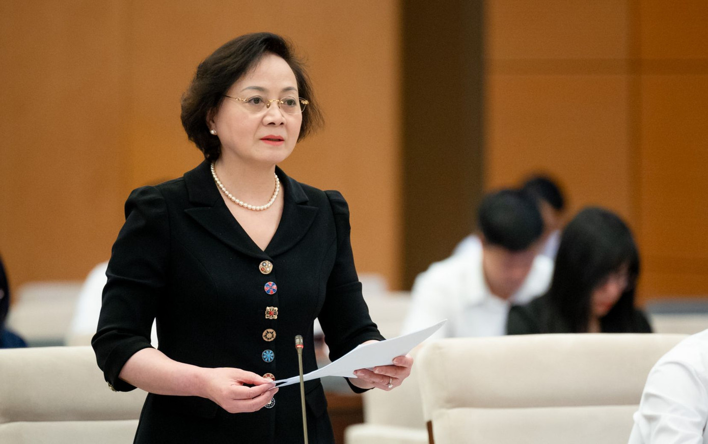 Bộ trưởng Nội vụ Phạm Thị Thanh Trà.