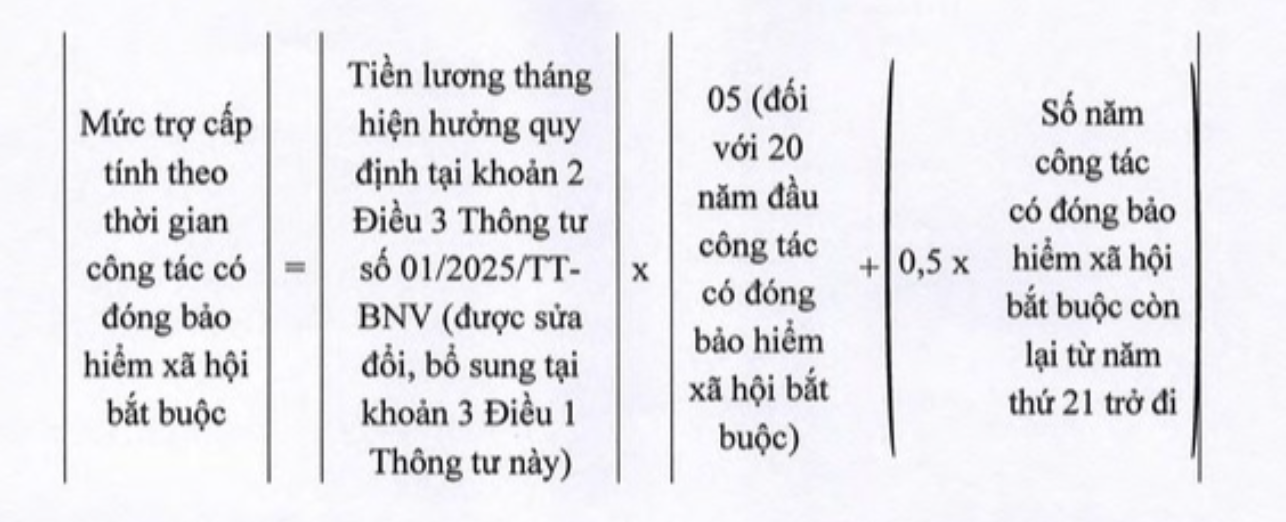 Cách tính với trường hợp có tuổi đời còn trên 5 năm đến đủ 10 năm đến tuổi nghỉ hưu. Cách tính với trường hợp có tuổi đời còn trên 5 năm đến đủ 10 năm đến tuổi nghỉ hưu.