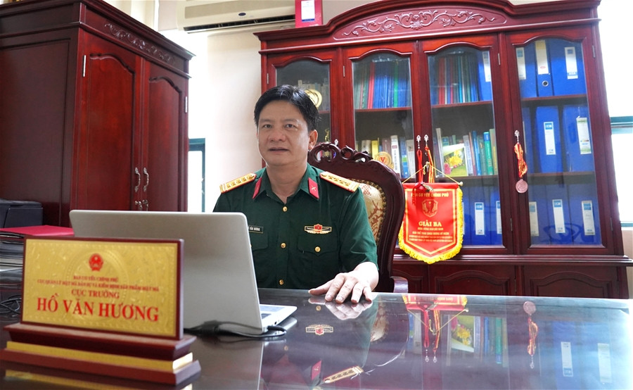 Đại tá Hồ Văn Hương được bổ nhiệm giữ chức Phó Trưởng Ban Cơ yếu Chính phủ.