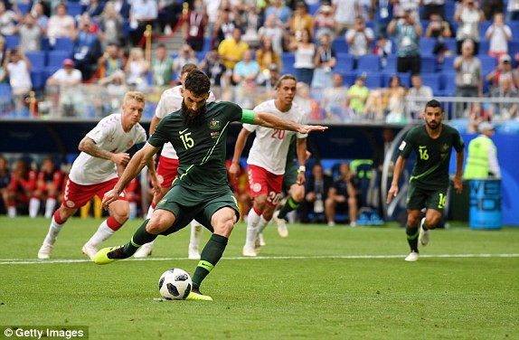 Australia giành điểm đầu tiên ở World Cup 2018 nhờ VAR ảnh 13