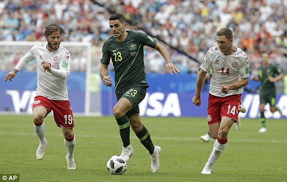 Australia giành điểm đầu tiên ở World Cup 2018 nhờ VAR ảnh 11