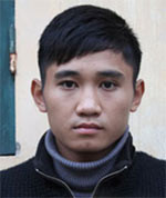 Nguyễn Duy Hưng tại cơ quan điều tra. Ảnh: Hương Giang (VnExpress)