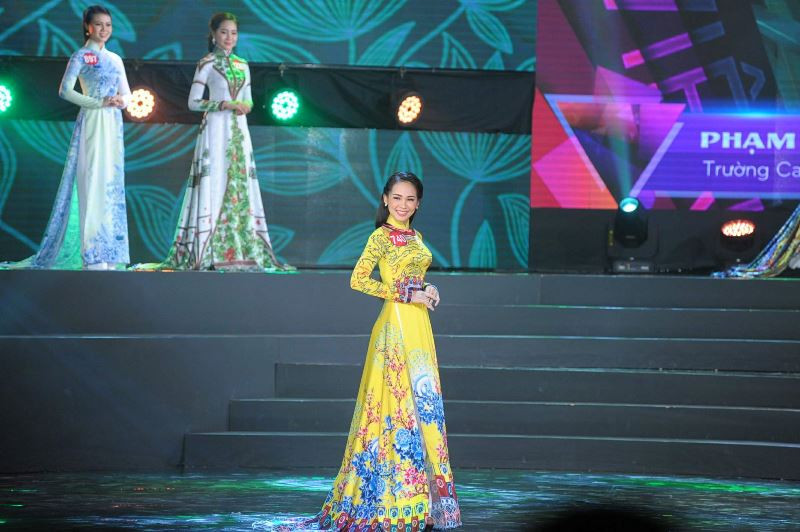 Phạm Thu Hà giành Hoa khôi Sinh viên Việt Nam 2017 ảnh 29