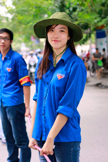 Nữ sinh Học viện Ngoại giao