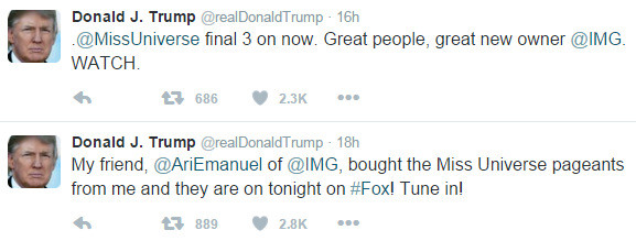 Tỉ phú Donald Trump: ‘Nếu được, tôi sẽ cho cả hai cô làm Hoa hậu’ ảnh 2