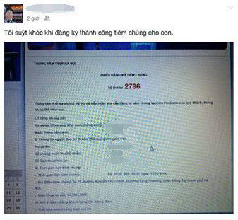 Đăng ký tiêm vắc-xin: Kẻ tiếc hùi hụi, người mừng rơi nước mắt ảnh 1