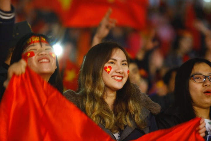 U23 Việt Nam hát 'Niềm tin chiến thắng' trên sân Mỹ Đình ảnh 21