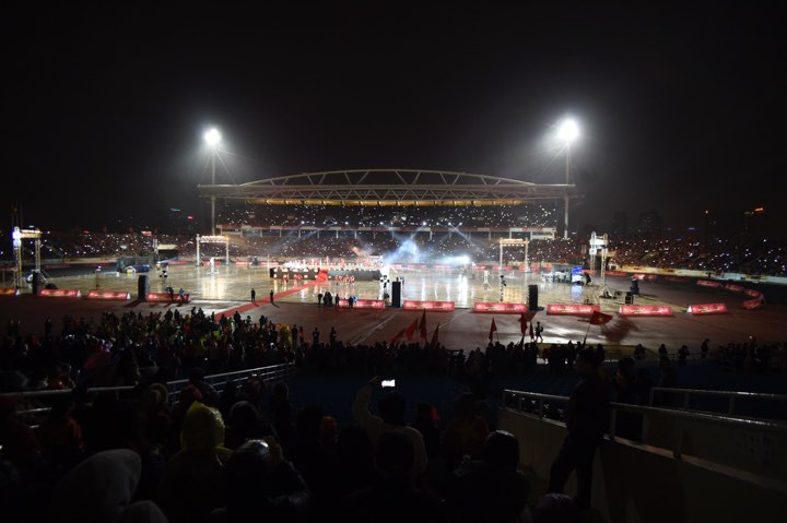 U23 Việt Nam hát 'Niềm tin chiến thắng' trên sân Mỹ Đình ảnh 13