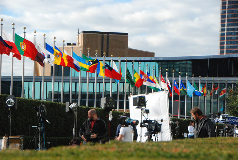 Các hãng thông tấn hành nghề ở LHQ 