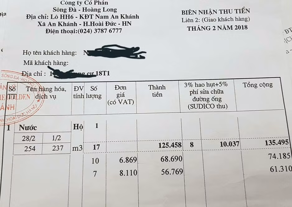 Vụ tiền nước tăng 800%: Dân bức xúc vì phải 'gánh' phụ phí ảnh 2