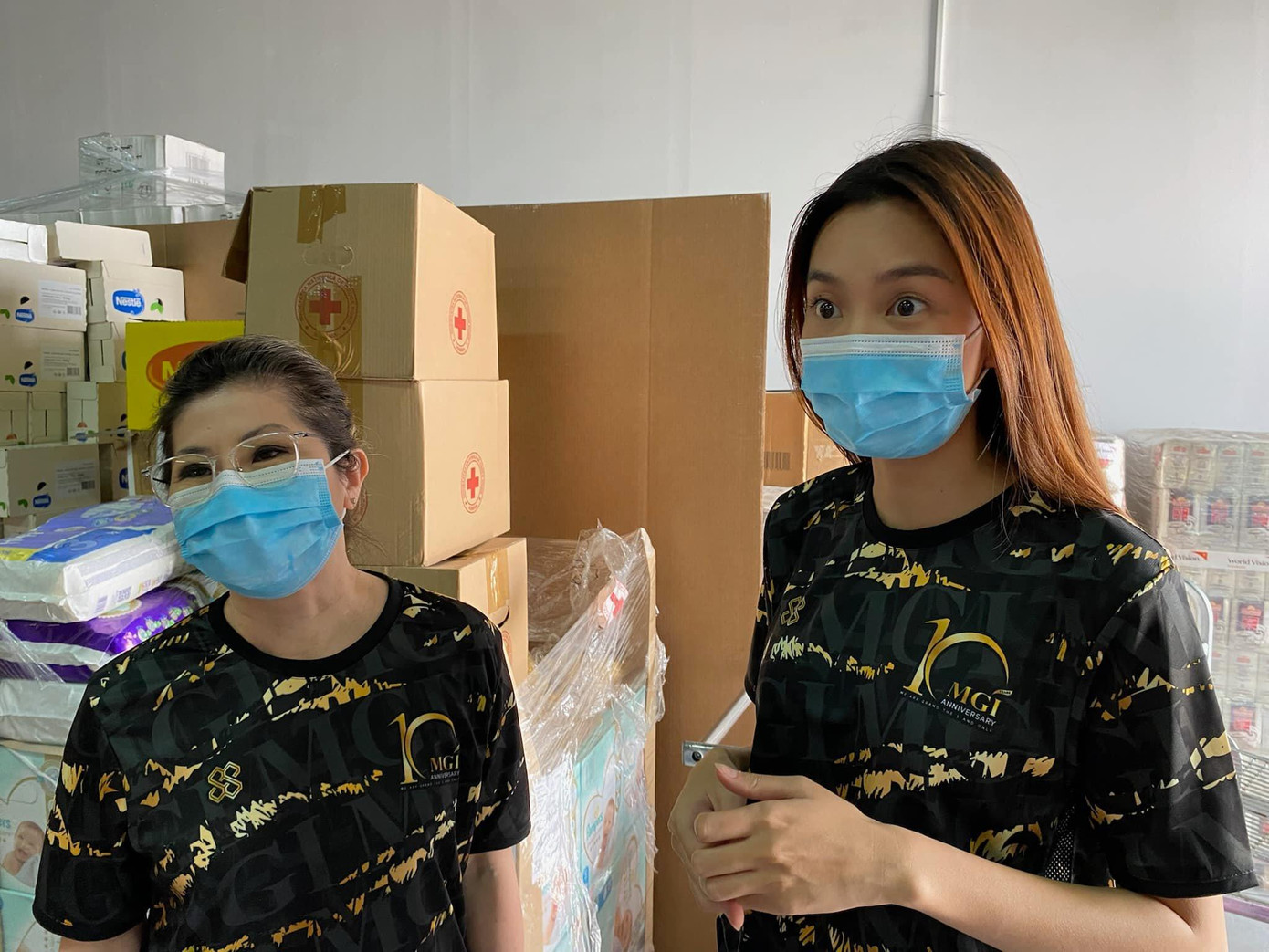 Bà Teresa đã đồng hành cùng Thuỳ Tiên trong rất nhiều chuyến từ thiện cũng như công tác trước đây. Bà Teresa đã đồng hành cùng Thuỳ Tiên trong rất nhiều chuyến từ thiện cũng như công tác trước đây.